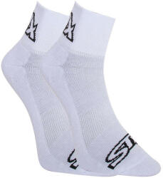 Styx Zokni Styx fehér bokazokni fekete logóval (HK1061) XL