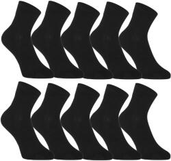 Styx 10PACK zokni Styx bokazokni bambusz fekete (10HBK960) XL