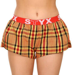 Styx Női bő szárú boxeralsók Styx sportos gumipánt többszínű (T921) 3XL