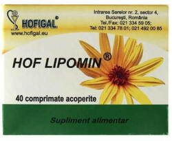 Hofigal - Hof Lipomin Hofigal 40 tablete 765 mg - vitaplus