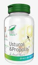 PRO Natura - Laboratoarele Medica - Usturoi & propolis Pro Natura, 60 capsule - vitaplus