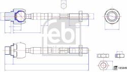 Febi Bilstein Bieleta de directie FEBI BILSTEIN 185894