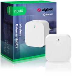 Nous Hub inteligent de tip Gateway Nous E1, WiFi, ZigBee (E1) - rovo