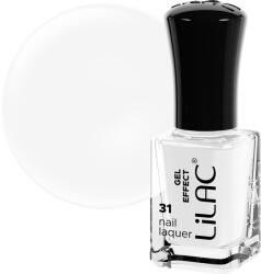 Lilac Lac de unghii Lilac, Gel Effect, 6 g, White