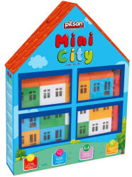 Pilsan Set constructie Pilsan Mini City 40 piese - cosuletulcujucarii
