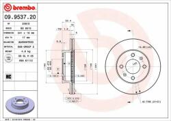 BREMBO Bre-09.9537. 20