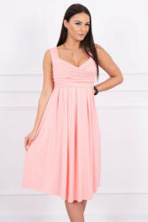FiatalDivat Laza ruha széles vállpántokkal modell 61063 rózsaszín (HK15234-S)