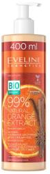 Eveline Cosmetics Cremă-gel corporal cu efect de încălzire, extract de portocală - Eveline Cosmetics Bio Organic 99% Natural Orange Extract 400 ml