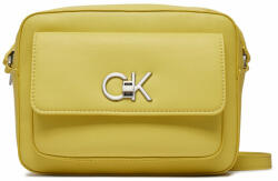 Calvin Klein Táska Re-Lock Camera Bag W/Flap K60K611083 Sárga (Re-Lock Camera Bag W/Flap K60K611083)