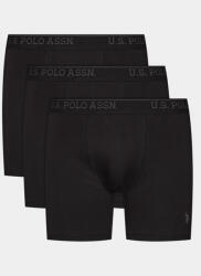 U. S. Polo Assn U. S. Polo Assn. 3 darab boxer 80454 Fekete (80454)