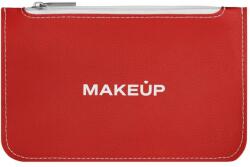 MAKEUP Trusă cosmetică plată, roșie Autograph - MAKEUP Cosmetic Bag Flat Red