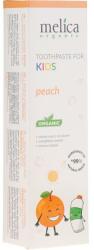 Melica Organic Pastă de dinți pentru copii Piersică - Melica Organic Toothpaste For Kids Peach 100 ml