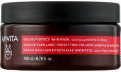 APIVITA Mască pentru părul colorat cu extract de miere și floarea-soarelui - Apivita Color Protection Hair Mask With Hunflower&Honey 200 ml