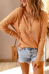  OMG! Hosszú ujjú női póló Iseunwen narancssárga XL