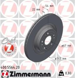 ZIMMERMANN Disc frana ZIMMERMANN COAT Z 400.5564. 20 (400.5564.20)
