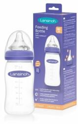 Lansinoh Шише с биберон Lansinoh - NaturalWave, 240 ml, 3м+ (75440)