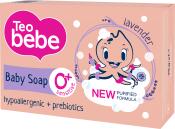 Teo bebe Бебешки сапун Teo bebe - С аромат на лавандула, 75 g (15839)