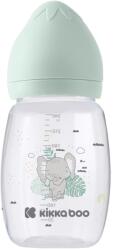 KikkaBoo Бебешко шише с широко гърло KikkaBoo Clouds - Savanna, 260 ml, Mint (31302020098)