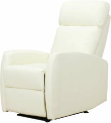 Homcom Ergonomikus fotel, Homcom, állítható, Krém, 65x92x100 cm (833-384WT)