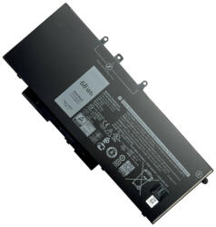 Dell Latitude 5480, 5580, 5490, 5491 Precision 3520 helyettesítő új 4 cellás 68Wh akkumulátor (GJKNX, 0GJKNX) - laptopszervizerd