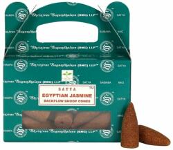  Visszaáramló Füstölőkúp - Satya Egyiptomi Jázmin