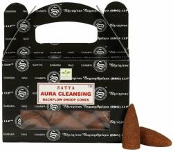  Visszaáramló Füstölőkúp - Satya Aura Cleansing