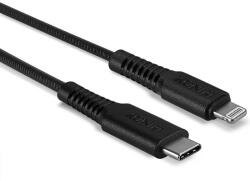Lindy USB 2.0 Type C Lightning Töltő/adat Fekete 50cm 31285 (31285)