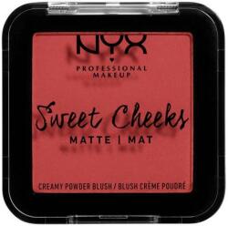 NYX Professional Makeup Sweet Cheeks Matte fard de obraz 5 g pentru femei Citrine Rose