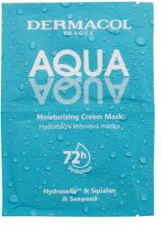 Dermacol Aqua Moisturising Cream Mask mască de față 2x8 ml pentru femei Masca de fata