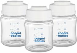 Canpol babies Bottle Set шише за съхранение на кърма 0 m+ 3x120ml