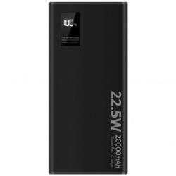 SiGN Acumulator extern SiGN SNPB-PD20BL, 20000 mAh, 22.5W, USB, MicroUSB, USB Type-C (Negru)