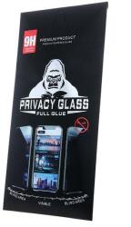 Folie de protectie Ecran Privacy OEM pentru Apple iPhone 11 Pro Max / XS Max, Sticla securizata, Full Glue