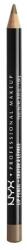 NYX Professional Makeup Slim Lip Pencil hosszan tartó krémes szájkontúrceruza árnyék 805 Cappucino