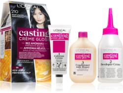 L'Oréal Casting Creme Gloss culoare par culoare 210 Blue Black 1 buc