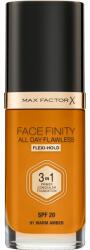 MAX Factor Facefinity All Day Flawless tartós alapozó SPF 20 árnyalat 91 Warm Amber 30 ml