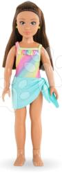 Corolle Păpușa Luna at the Beach Set Corolle Girls cu păr șaten 28 cm 5 accesorii de la 4 ani (CO600130) Papusa