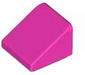 LEGO® 54200c47 - LEGO sötét rózsaszín lap 1 x 1 x 2/3 méretű, lejtő (54200c47)