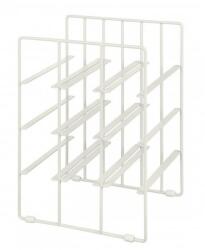 Blomus Стойка за вино за кухненски плот PILARE, за 9 бутилки, сметана, Blomus (BM64282)
