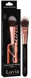 Luvia Cosmeticsx Accesorii Foundation Brush Black E103 Pensula Fond Ten ă