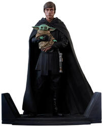 Diamond Select Toys Szobor Luke Skywalker a Grogu (Star Wars: The Mandalorian) (FEB222120)
