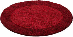 Ayyildiz Ay life 1503 piros 200cm - kör shaggy szőnyeg akció (784592) - pepita