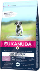 EUKANUBA Eukanuba Grain Free Puppy Large Breed Somon - 3 kg