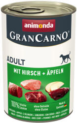 Animonda 6x400g animonda GranCarno Original Adult szarvas & alma nedves kutyatáp