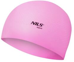 Nils - Szilikon sapka Aqua NQC Dots rózsaszínű
