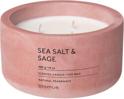 blomus Lumânare parfumată FRAGA ⌀ 13 cm, sare de mare și Sage, Blomus (65956)