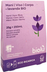 Biolù Sapun lichid cu lavanda bio pudra 25g, eco-refill, Biolu (ESELL-8057432974623-105785)
