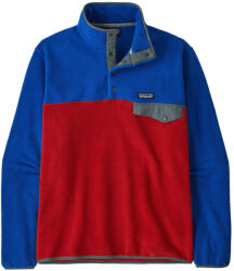 Patagonia Lightweight Synchilla Snap-T Pullover férfi pulóver XL / piros/kék