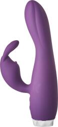 DreamToys Vibrator Iepuras 8 Moduri Vibratii, Silicon, Violet, 17 cm Vibrator