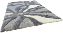 Budapest Carpet Belinda Art Shaggy Szőnyeg 9323 Grey (Szürke) 200x290cm