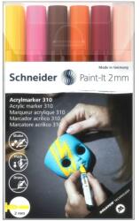 Schneider Marker cu vopsea acrilică Paint-It 310 2 mm Schneider 6 buc/set 3 (APPMK027)